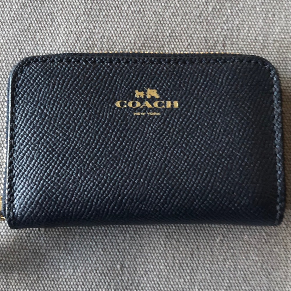 Coach Zip Around Wallet